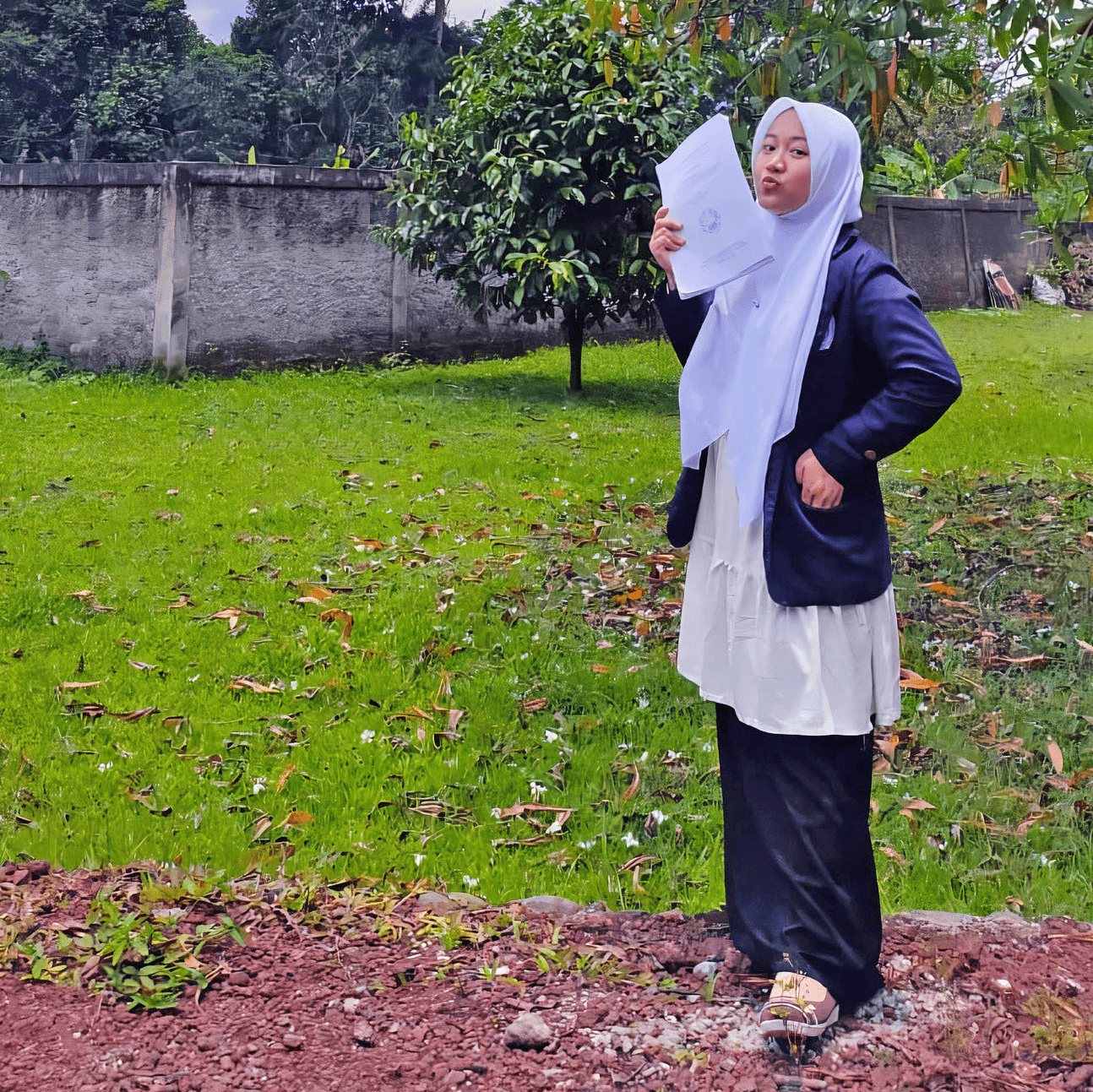 Foto Mega Apriyani ketika Sempro